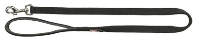 Trixie Hondenriem Premium Zwart 180X1 Cm