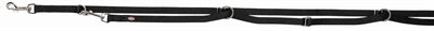 Trixie Hondenriem Premium Verstelbaar Zwart 300X1,5 Cm