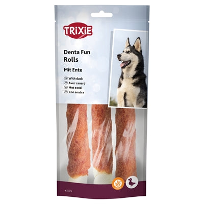 Trixie Denta Fun Duck Chewing Rolls 240 Gr 12 Cm