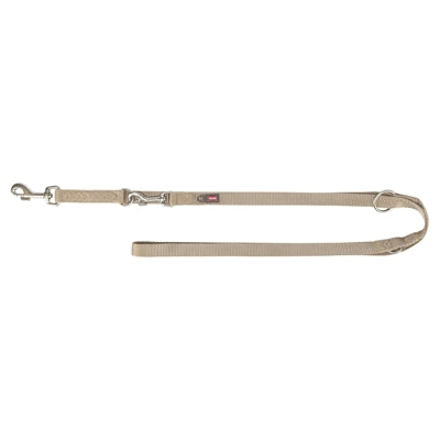 Trixie Hondenriem Premium Verstelbaar Zand Taupe 200X2 Cm